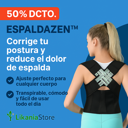 EspaldaZen™ – Tu postura, tu equilibrio. 🧘♂️✨