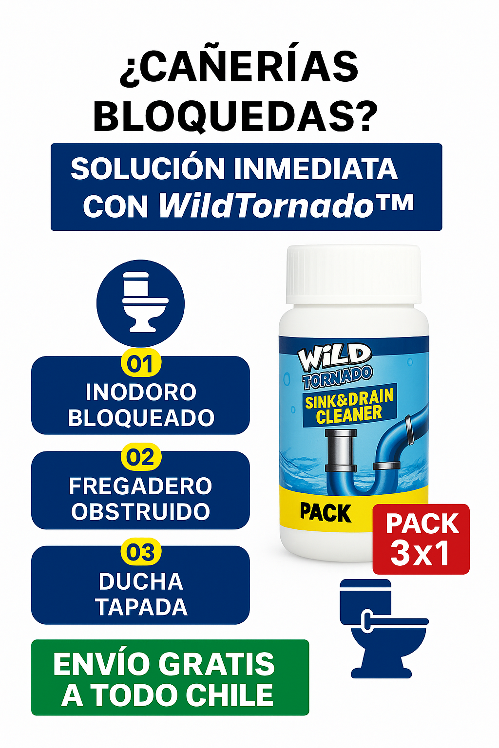 Wild Tornado™ 🌀 – Destapa Cañerías Potente ⚡.